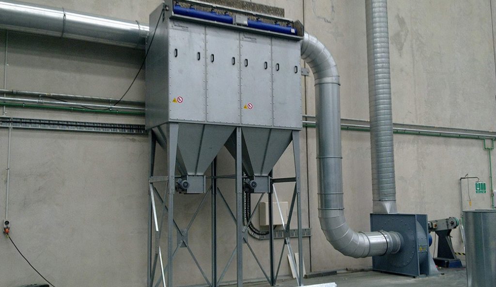 Dust collector for Ducting for Agriculture, Seed & Grain