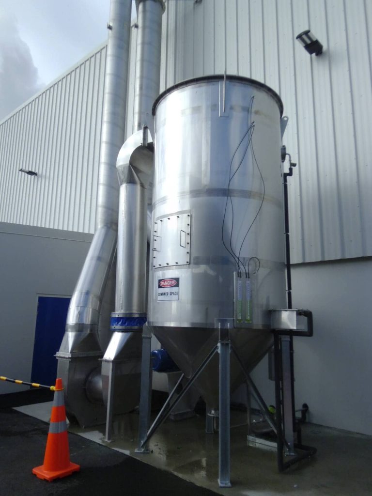 Packed-tower-wet-scrubber