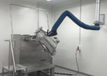 Fume-arm-in-use-for-pharmaceutical-dust-extraction-153x109