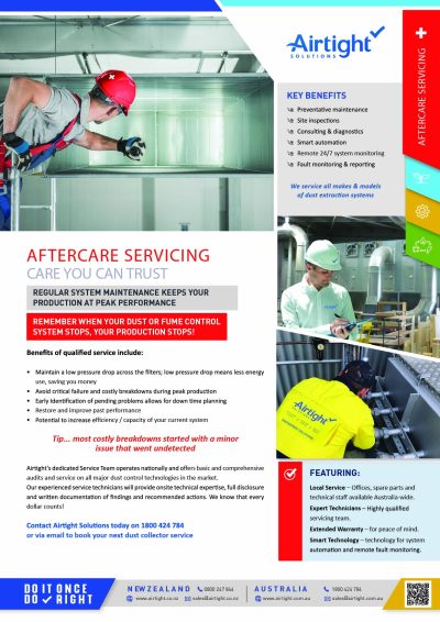 Airtight Aftercare Servicing
