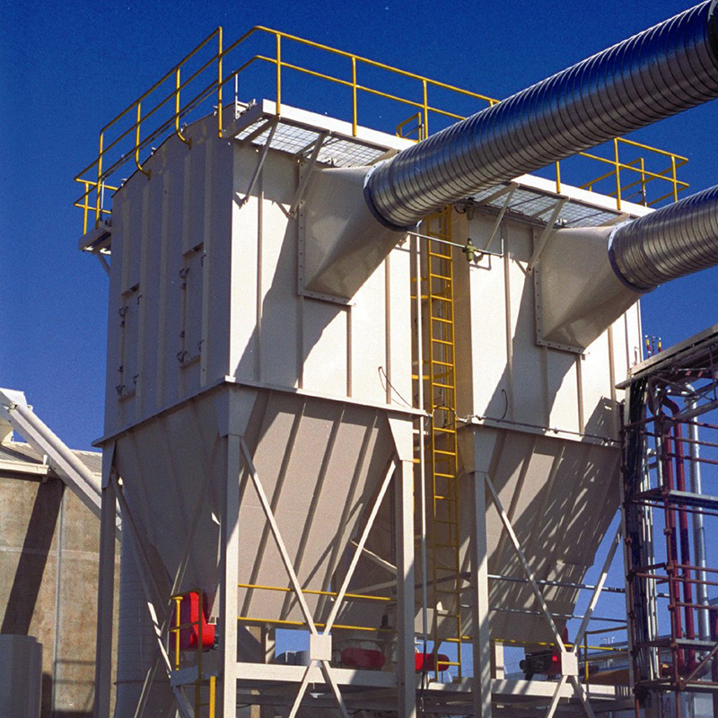 Airtight Industrial pulse jet baghouse engineered