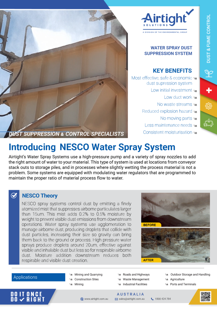 NESCO Water Spray Flyer Download