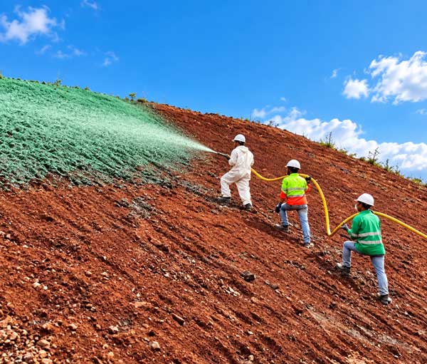 NESCO water spray vs chemical dust suppression