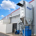 RAF-1M reverse airflow dust collector for woodworking and joinery workshops