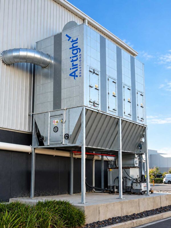 RAF-4M reverse air dust collector for high-capacity industrial dust extraction
