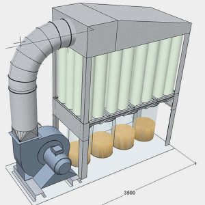 T1000 Woodworking Dust Collector - Image 7