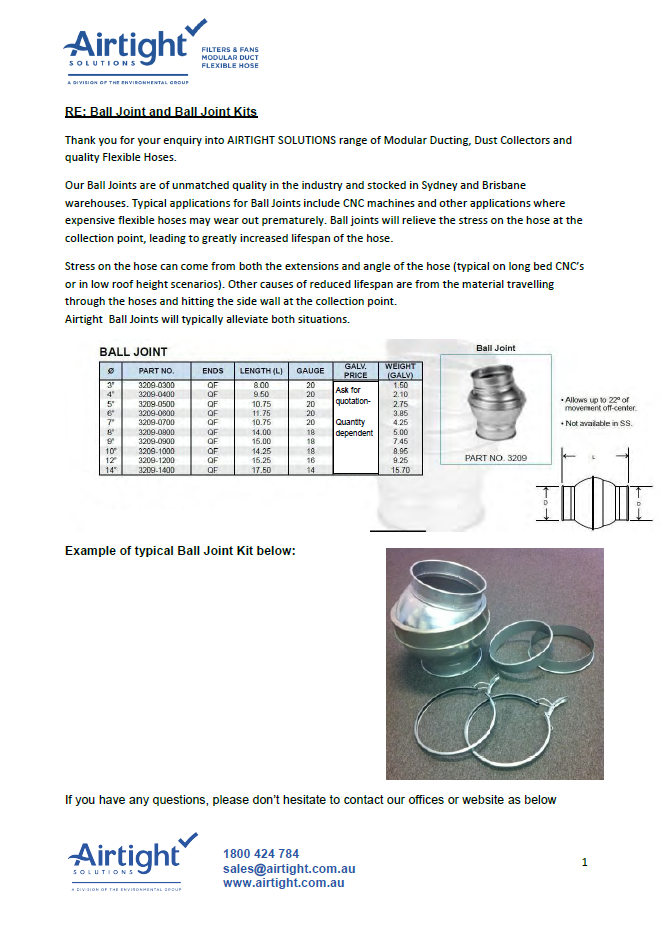 Airtight Ball Joint Flyer Thumb