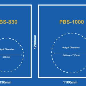 Airtight PBS Duct Collector Bags Dimensions