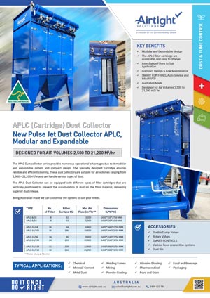 APLC Series Pulsejet Dust Collector Flyer