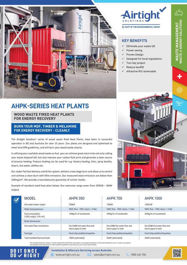 Airtight Heat Plants Flyer